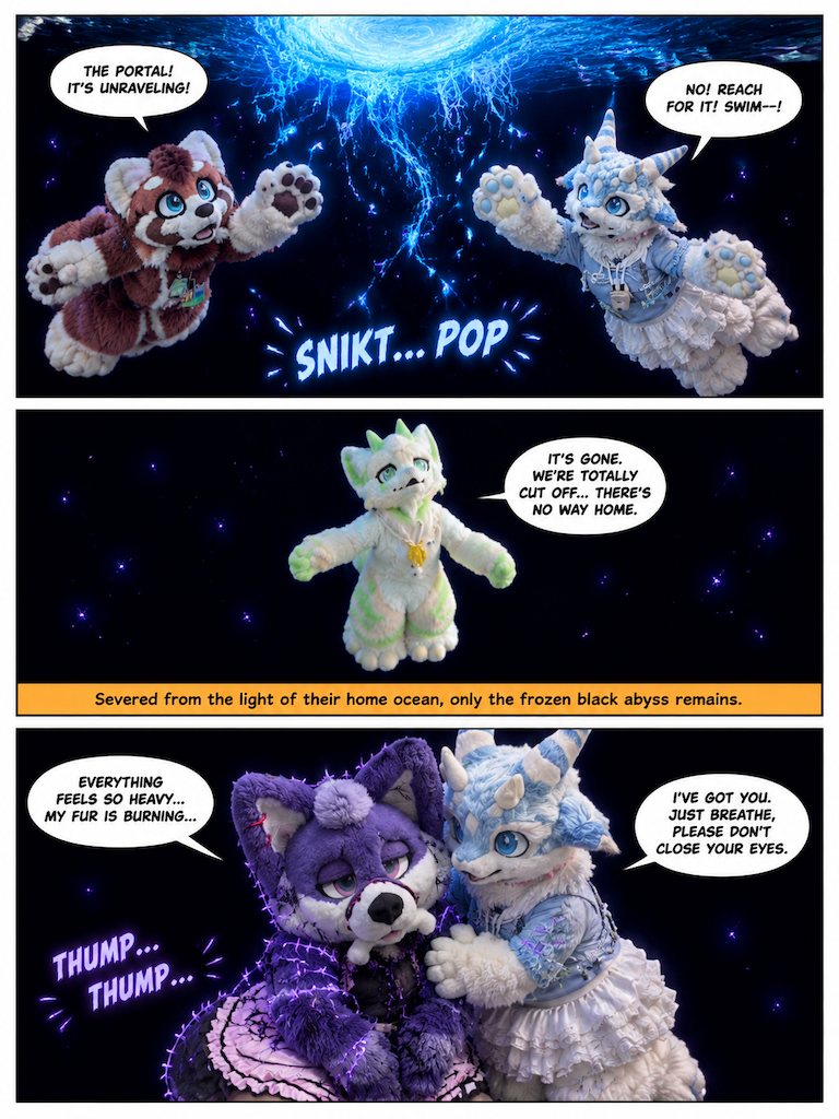 Lost in the Bleeding Void (page 3 of 4)