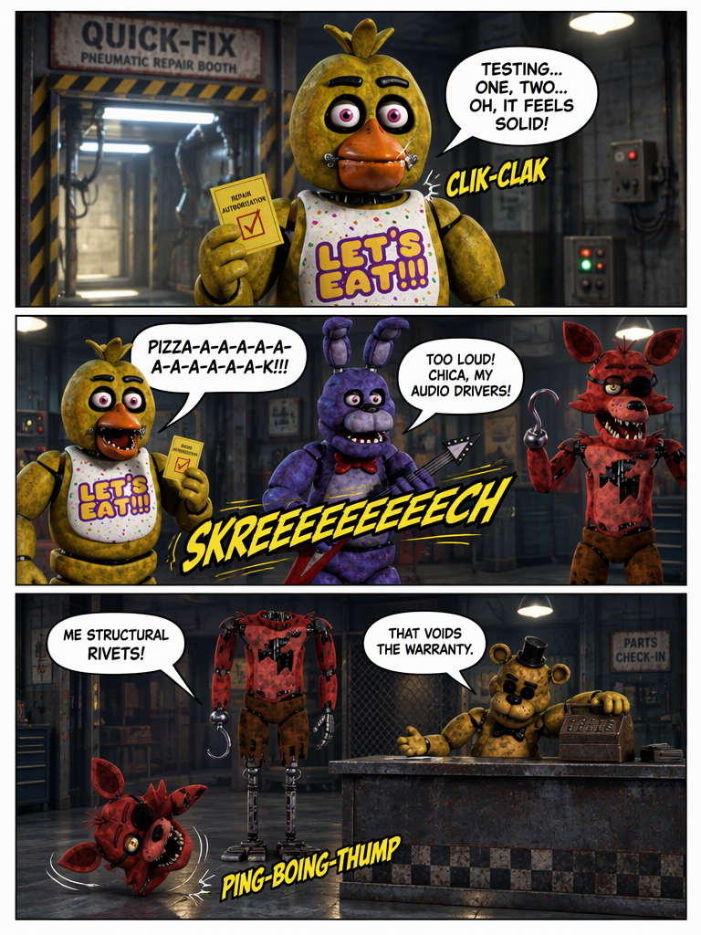 Repair Run at Five A.M. (page 2 of 4)