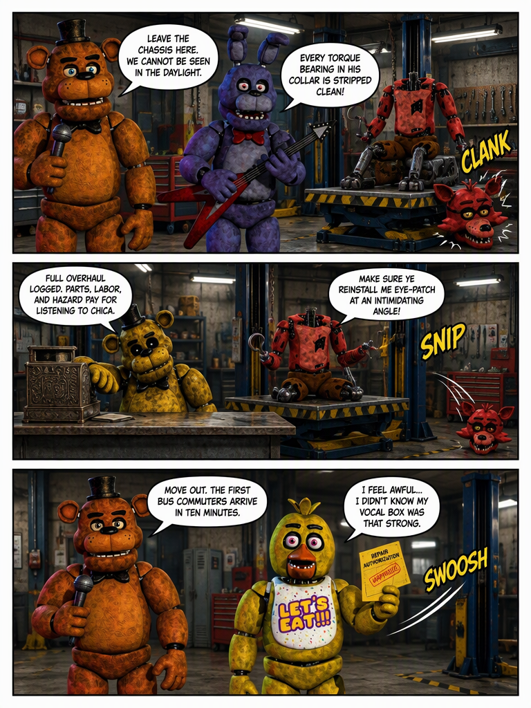 Repair Run at Five A.M. (page 3 of 4)
