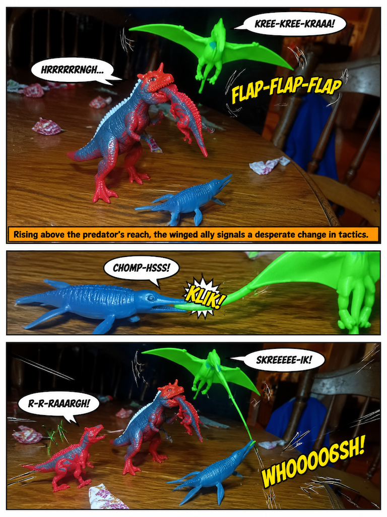 Airborne Rescue on the Dining Table (page 2 of 4)