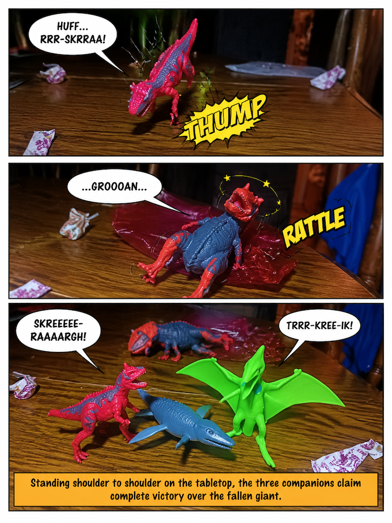 Airborne Rescue on the Dining Table (page 4 of 4)