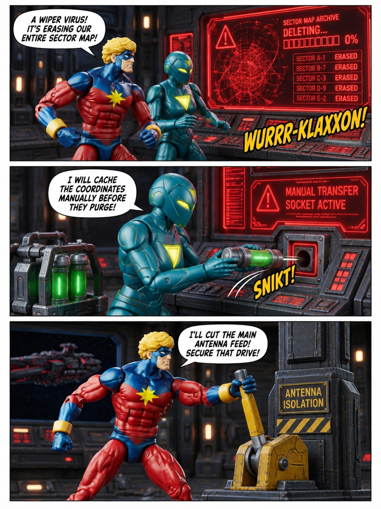 Captain Marvel  - Intercepted Vector - Comic Story part 10 (page 3 of 4)