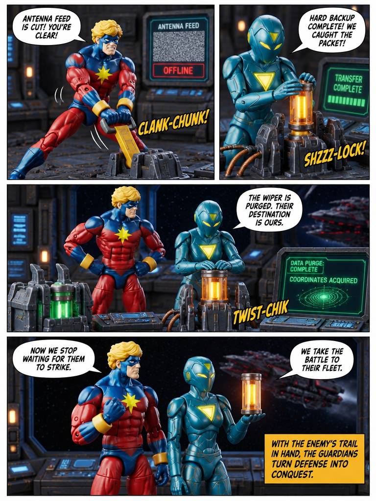 Captain Marvel  - Intercepted Vector - Comic Story part 10 (page 4 of 4)