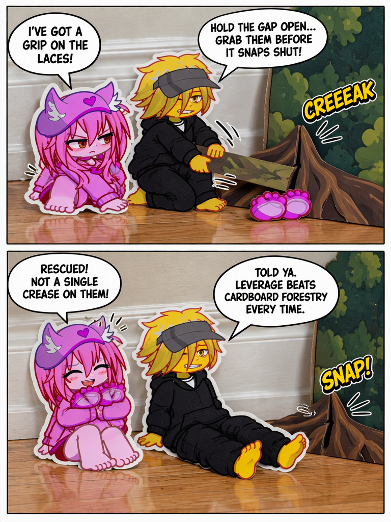 Lost Soles in the Cardboard Woods (page 3 of 4)