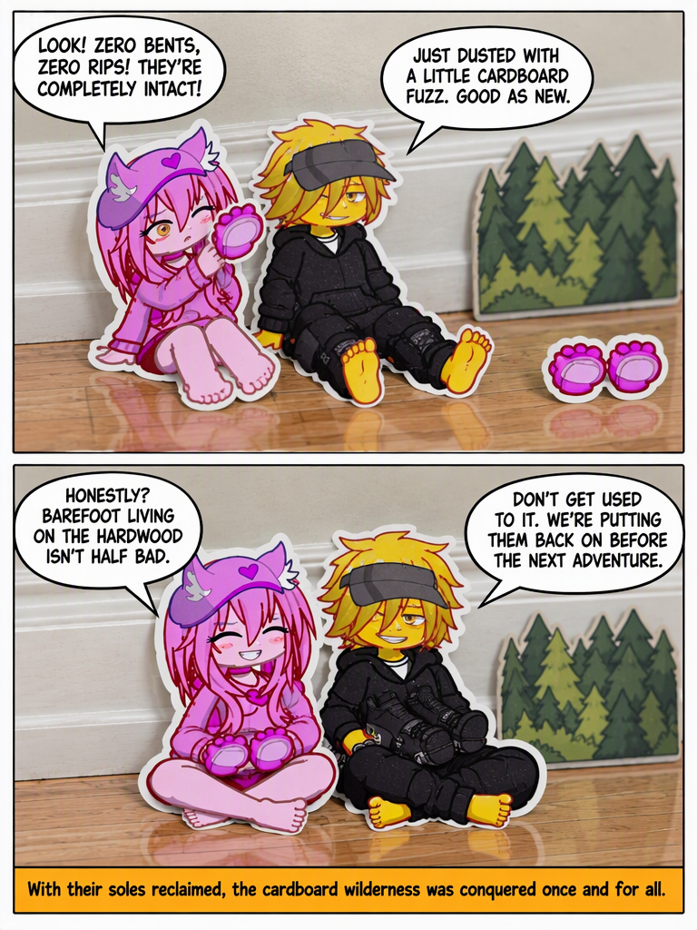 Lost Soles in the Cardboard Woods (page 4 of 4)