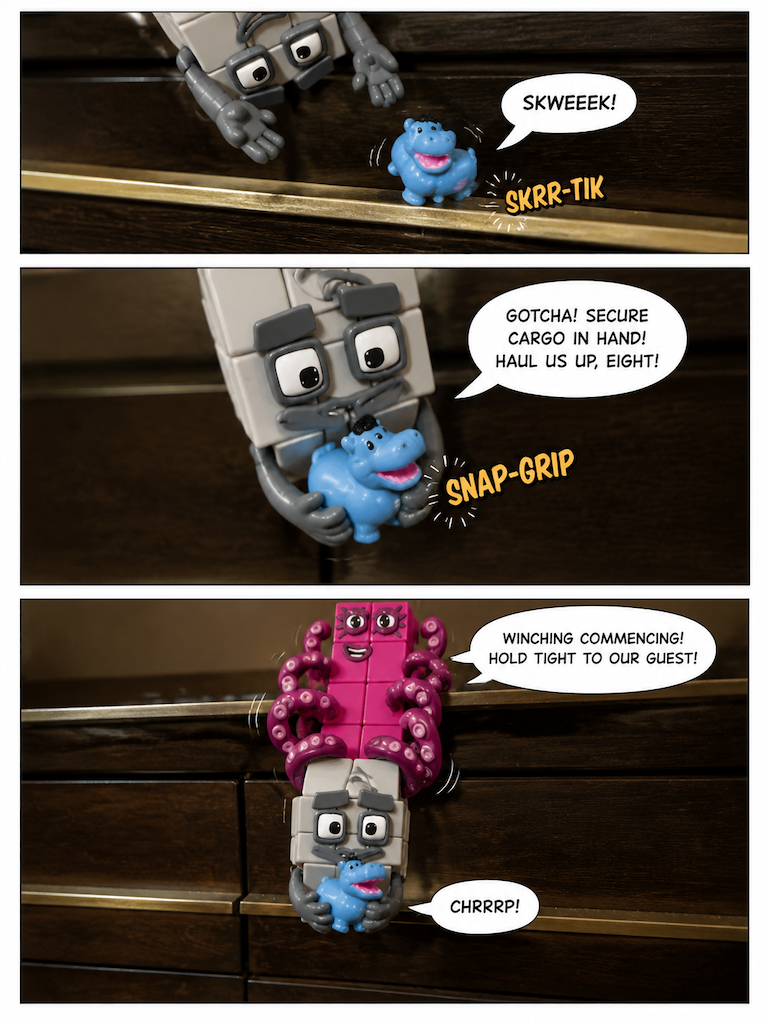 The Drawer Ledge Rescue part 2 (page 3 of 4)
