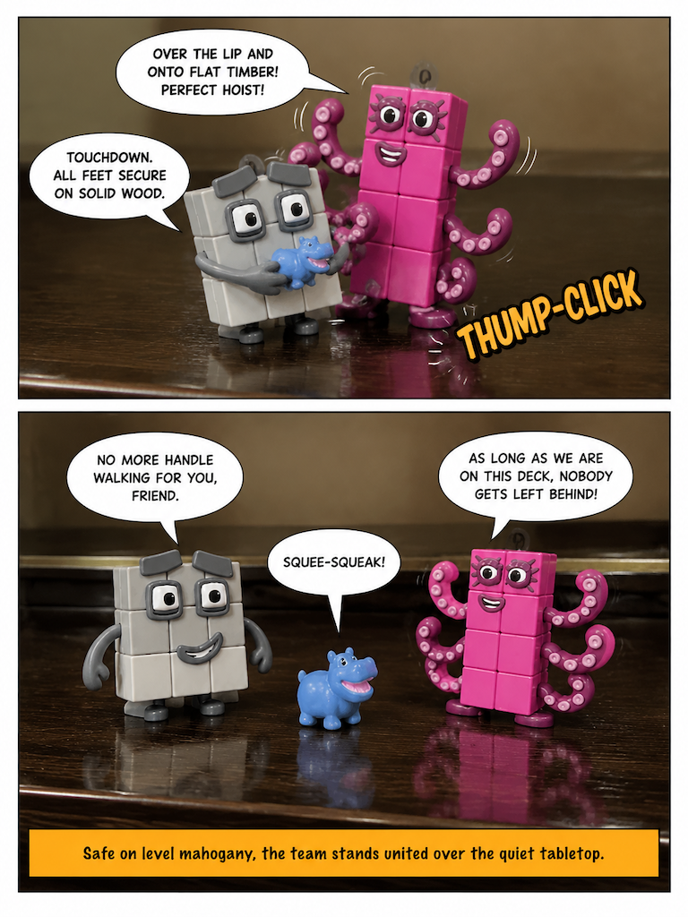 The Drawer Ledge Rescue part 2 (page 4 of 4)