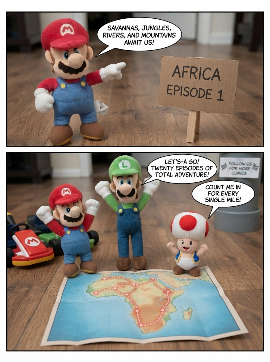 A New Journey: Africa Begins (page 3 of 8)