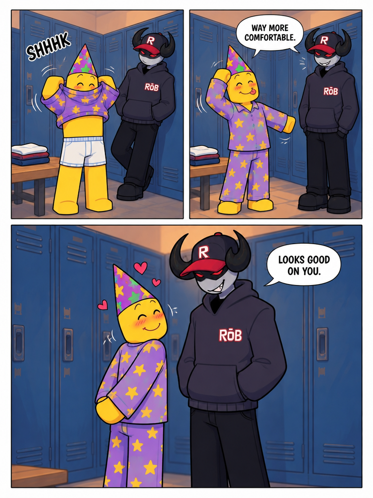 Behind Closed Lockers (page 2 of 4)