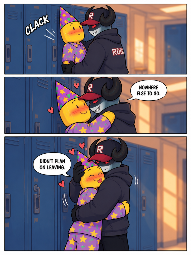 Behind Closed Lockers (page 3 of 4)
