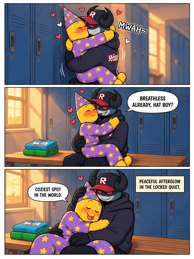 Behind Closed Lockers (page 4 of 4)