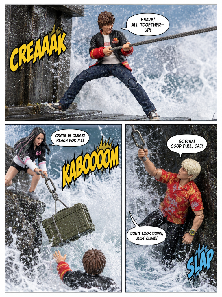 Extreme Tide Line at the Beach House (page 3 of 4)