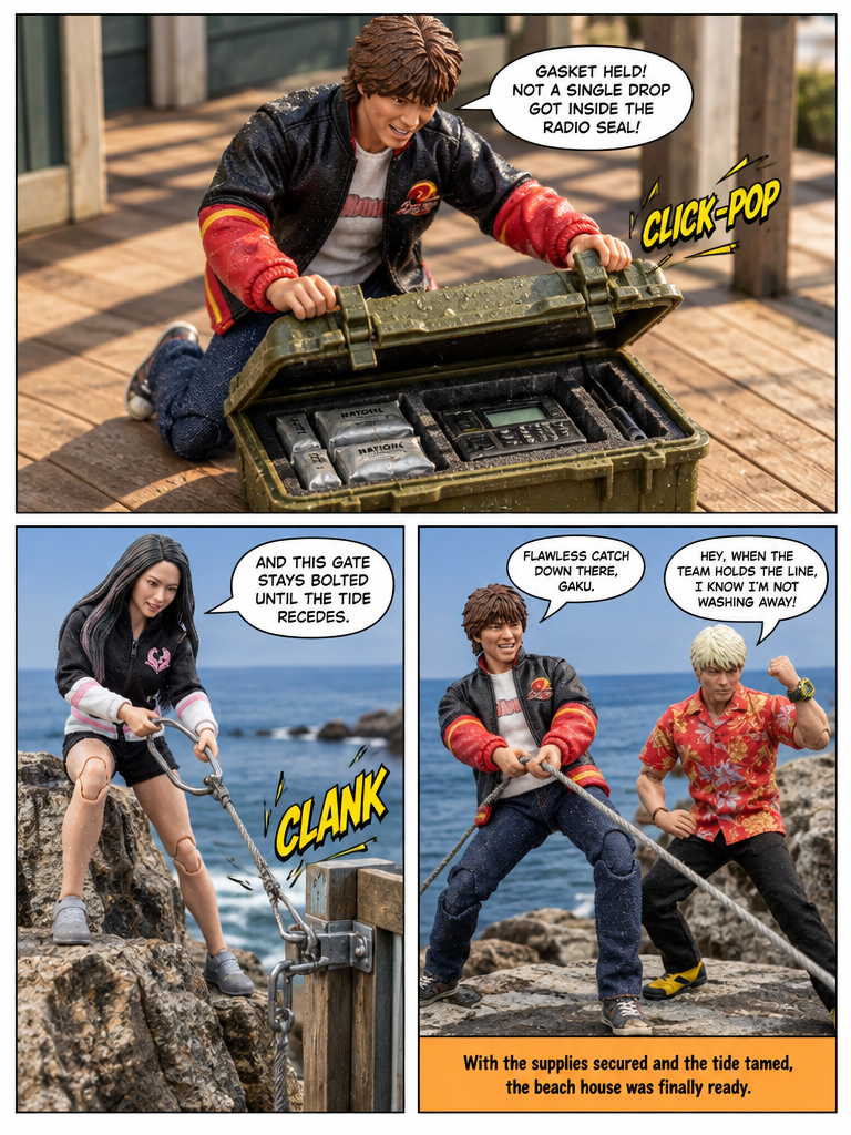 Extreme Tide Line at the Beach House (page 4 of 4)