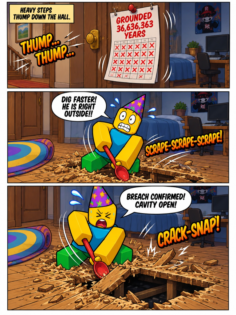 Subfloor Escape (page 3 of 4)