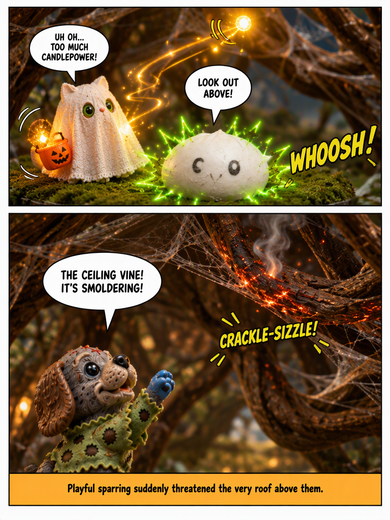 Sparring in the Silken Bower (page 2 of 4)