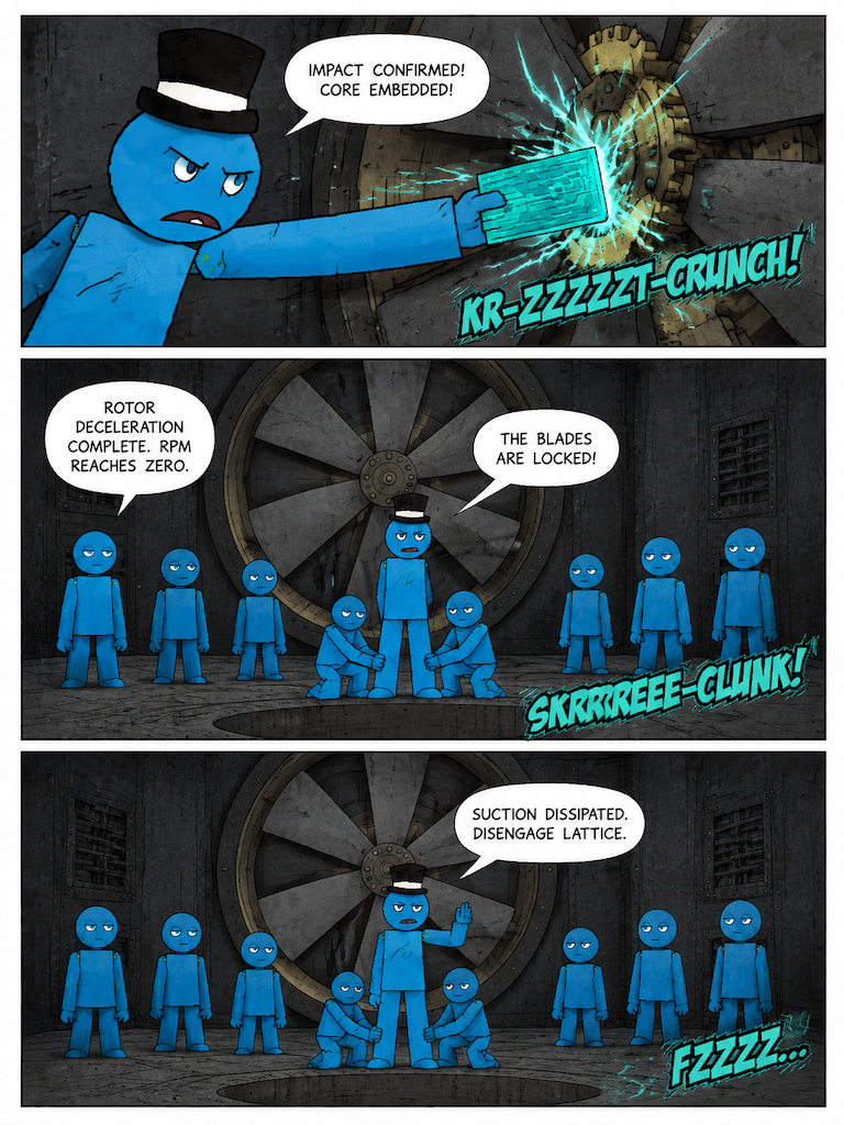 Through the Stalled Blades (page 3 of 4)