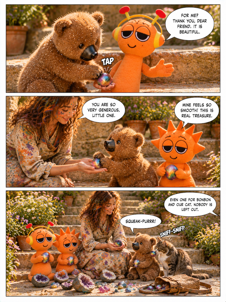 The Gemstone Cub's Gift (page 2 of 4)