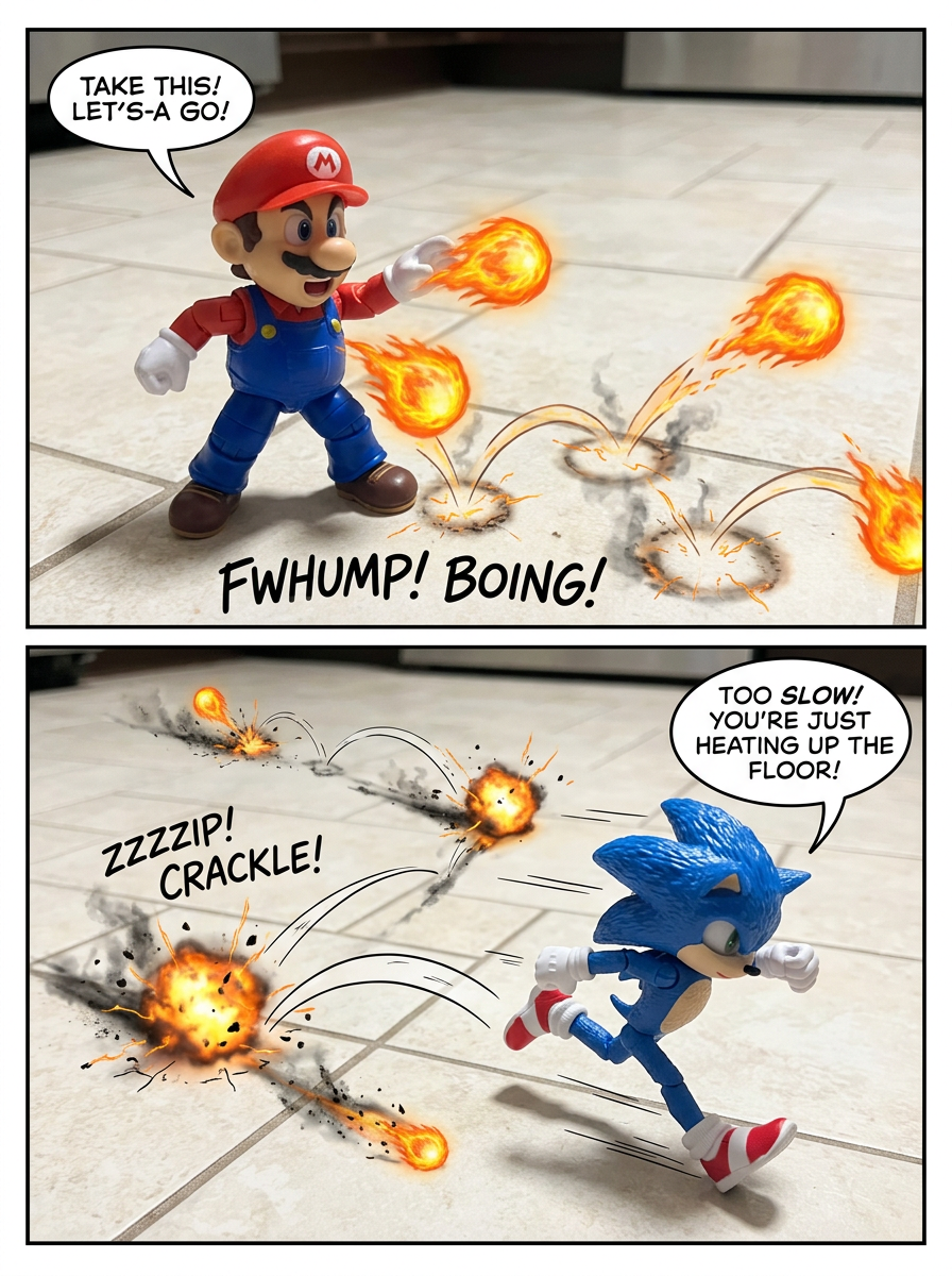 Sonic the hedgehog vs mario (page 2 of 4)