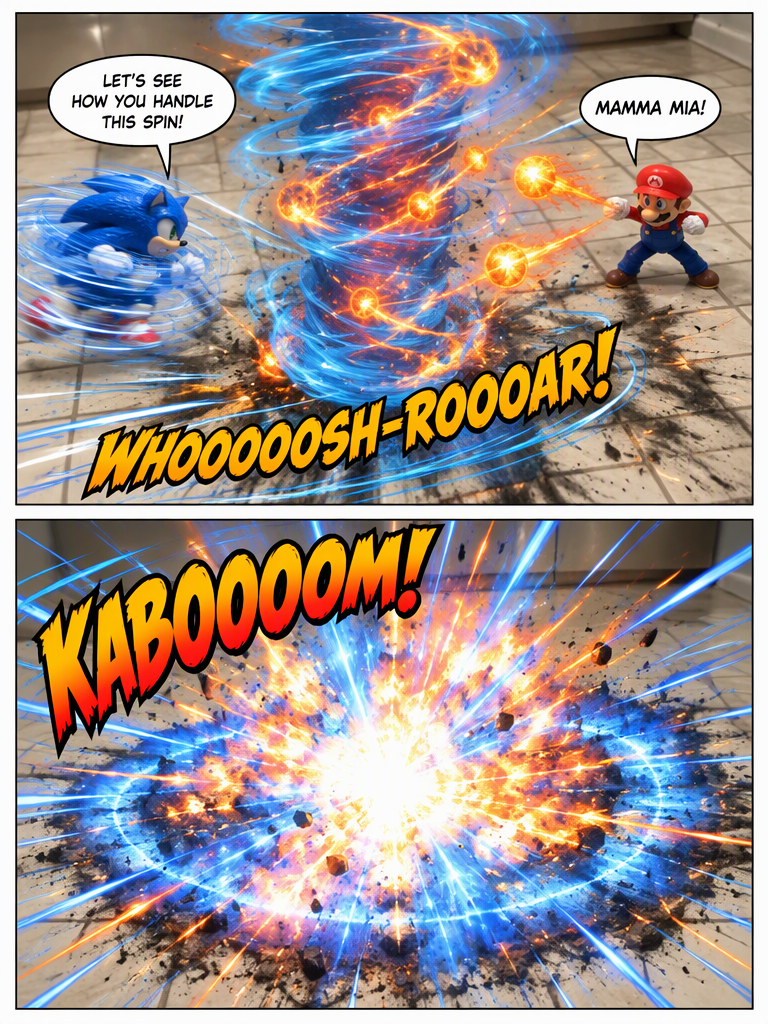 Sonic the hedgehog vs mario (page 3 of 4)