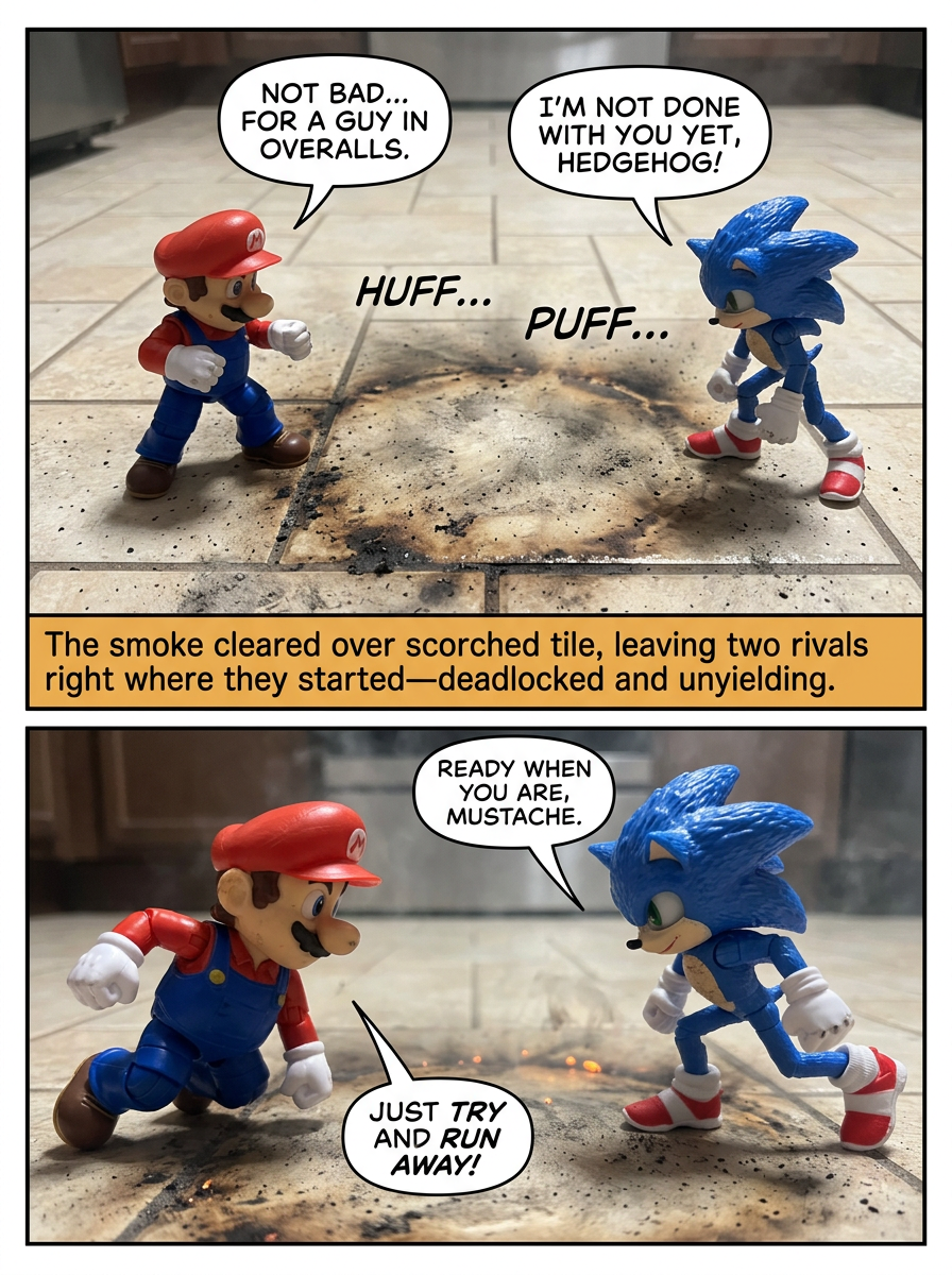 Sonic the hedgehog vs mario (page 4 of 4)
