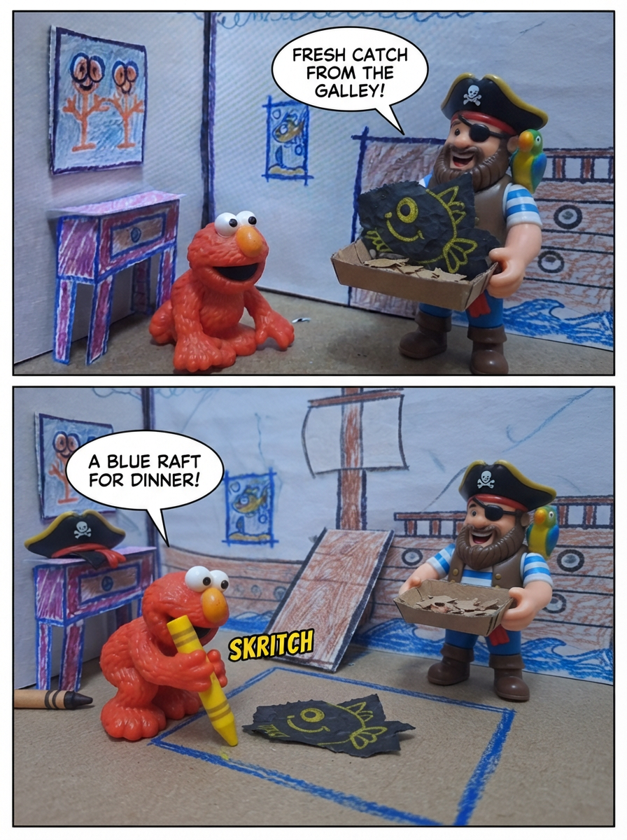 Feeding the Paper Sea Beast (page 2 of 4)