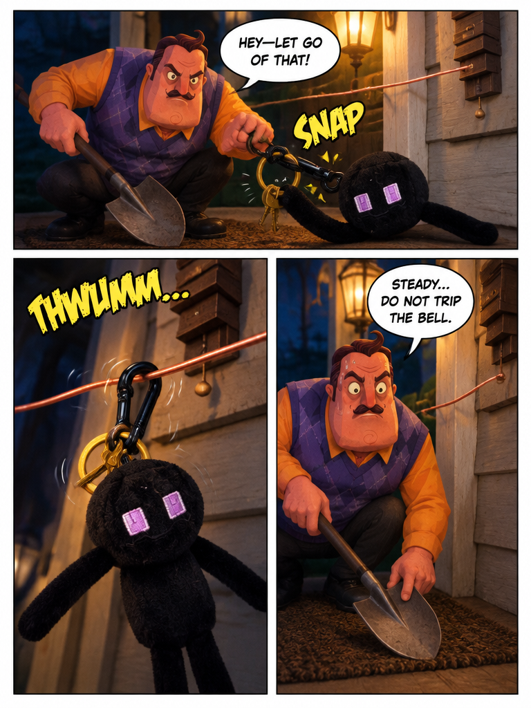 Hello Neighbor and the Strange Toy (page 2 of 4)