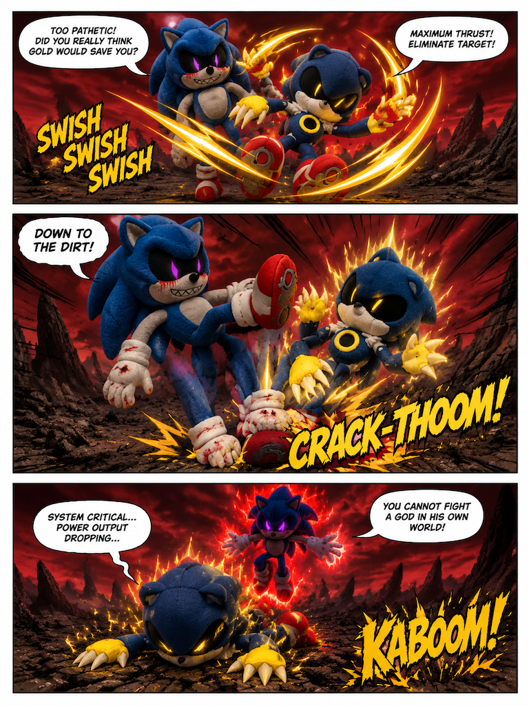 Corrupted Green Hill: Clashing Super Forms (page 3 of 4)