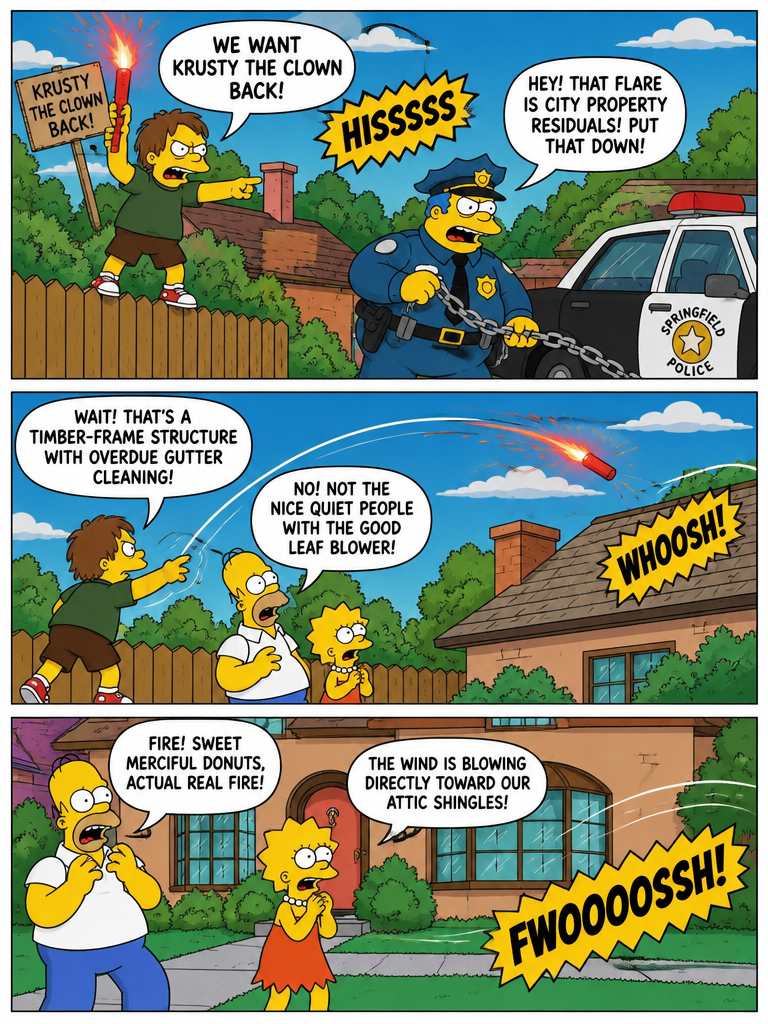 Evacuation on Evergreen Terrace (page 2 of 4)