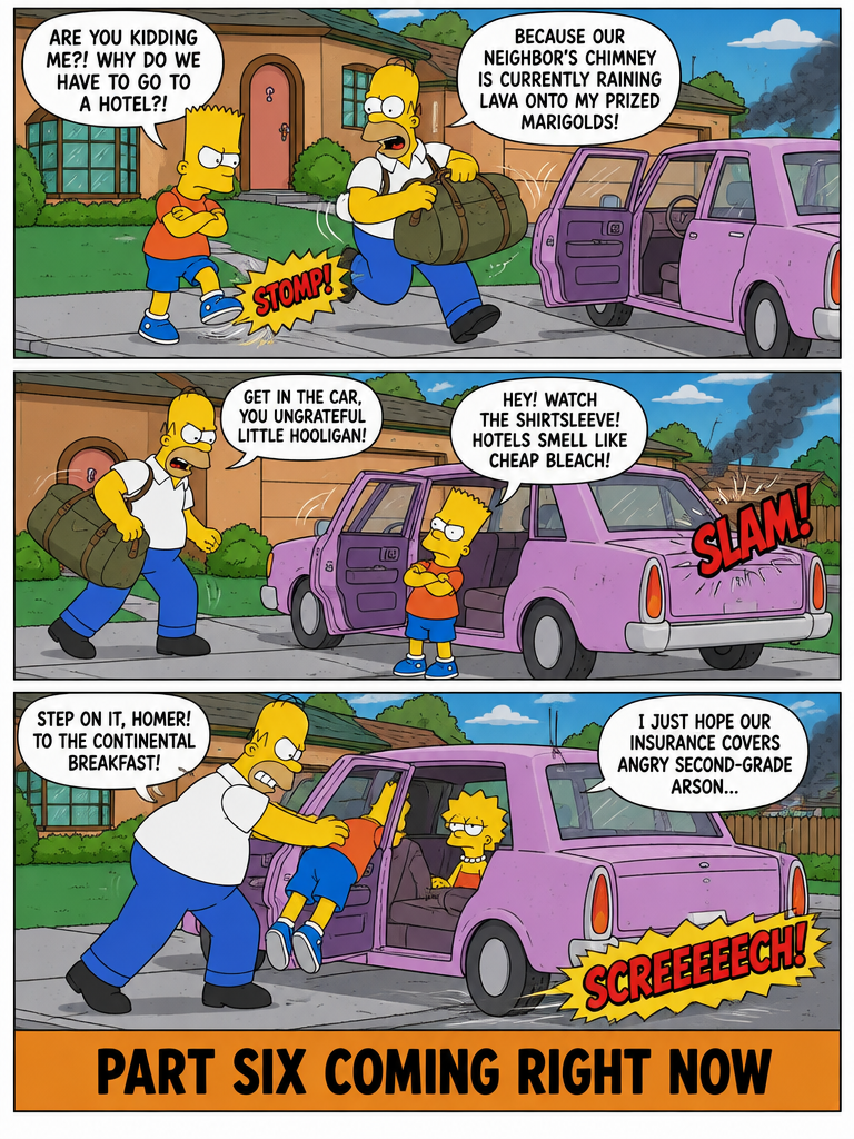 Evacuation on Evergreen Terrace (page 4 of 4)
