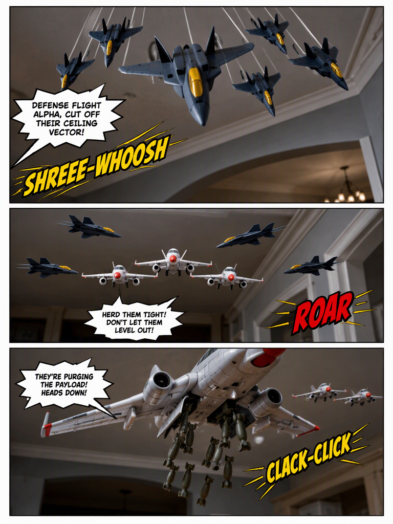 Air Support Over the Hallway Base (page 2 of 4)