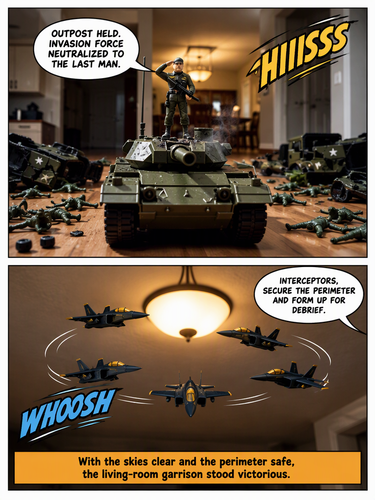 Air Support Over the Hallway Base (page 4 of 4)