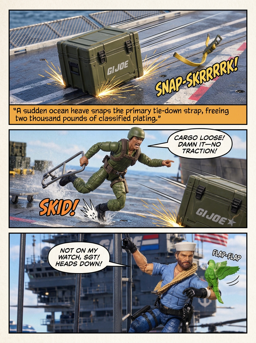 Rough Seas on the Flight Deck (page 2 of 4)
