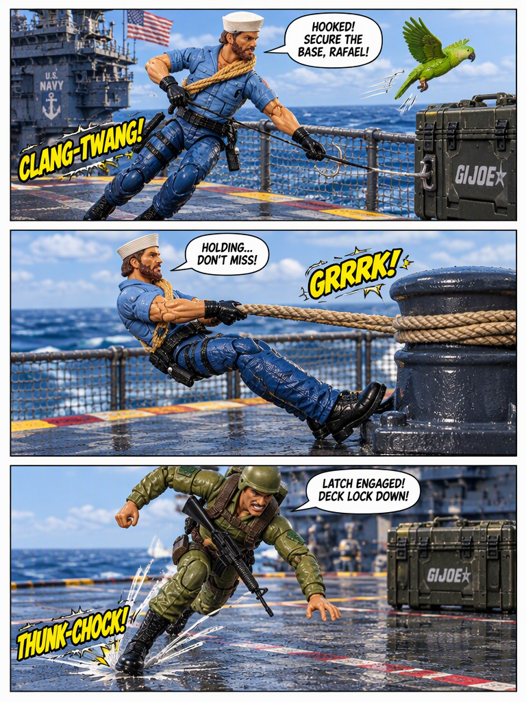 Rough Seas on the Flight Deck (page 3 of 4)