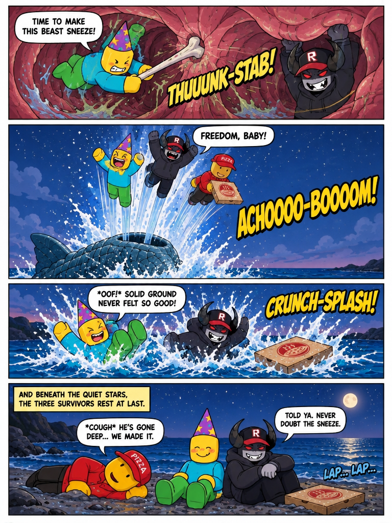 Escape from the Gullet (page 4 of 4)
