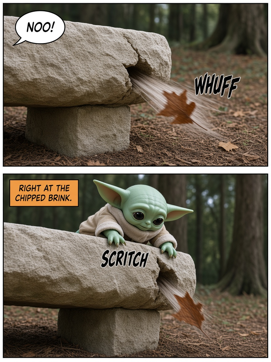 The Perch on the Stone Bench (page 3 of 4)