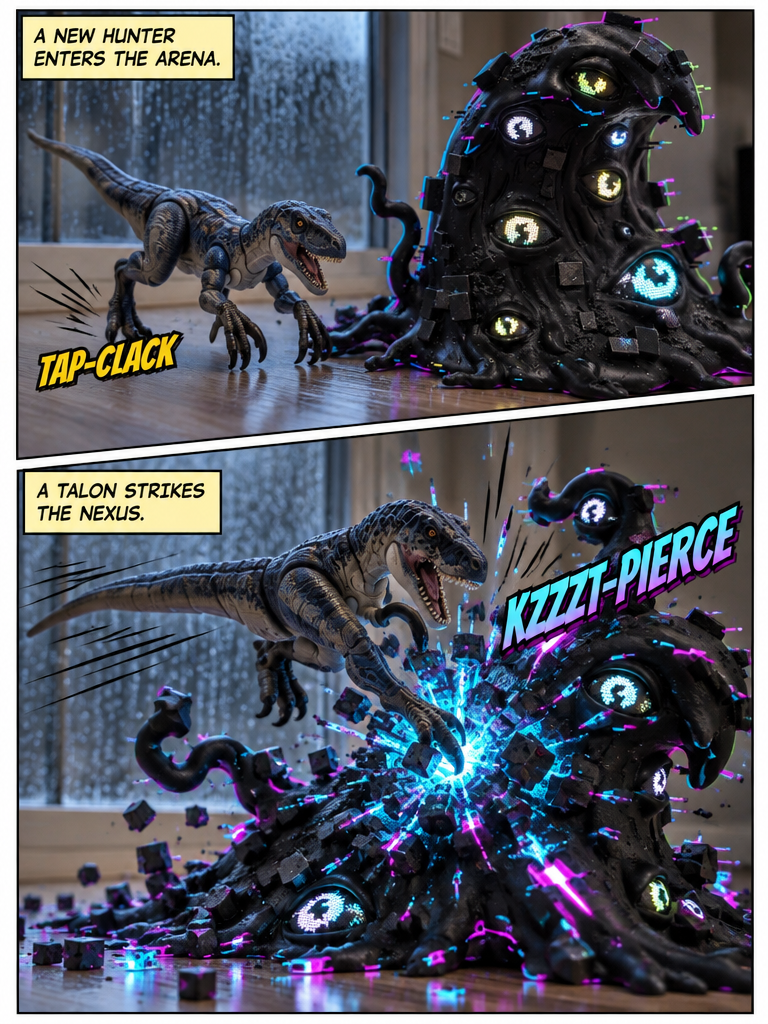 The Glitch Devourer and the Raptor (page 3 of 4)