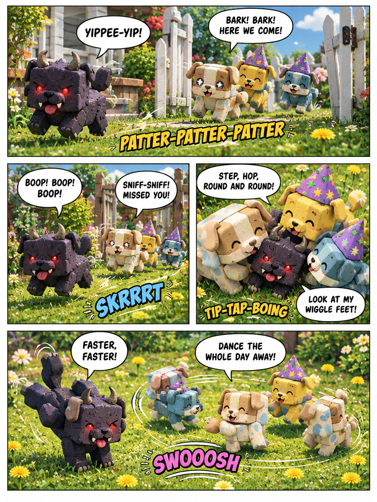 Just a Bad Dream: Puppy Dance Party (page 2 of 4)