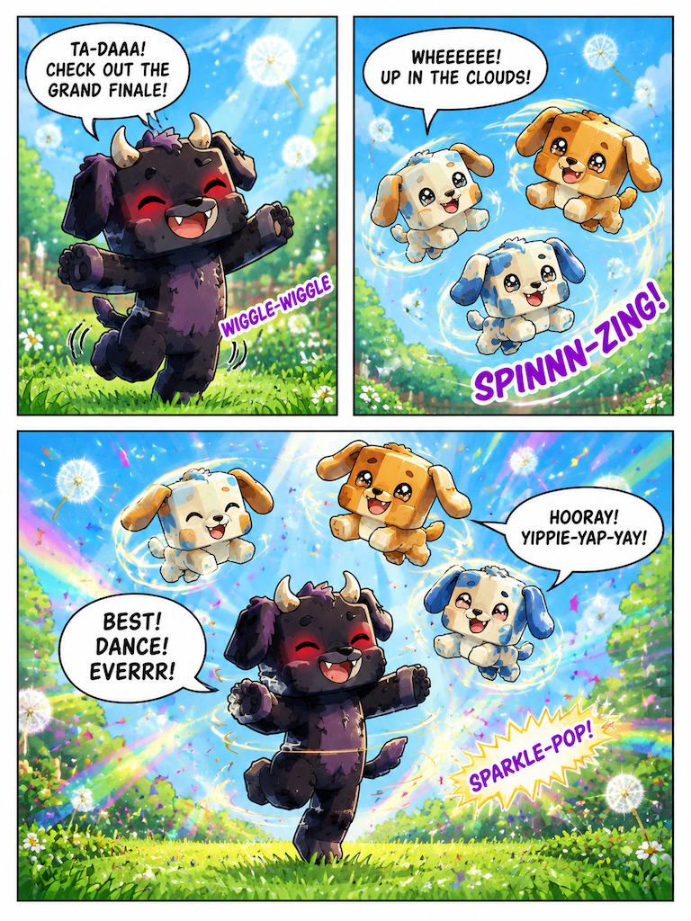Just a Bad Dream: Puppy Dance Party (page 3 of 4)
