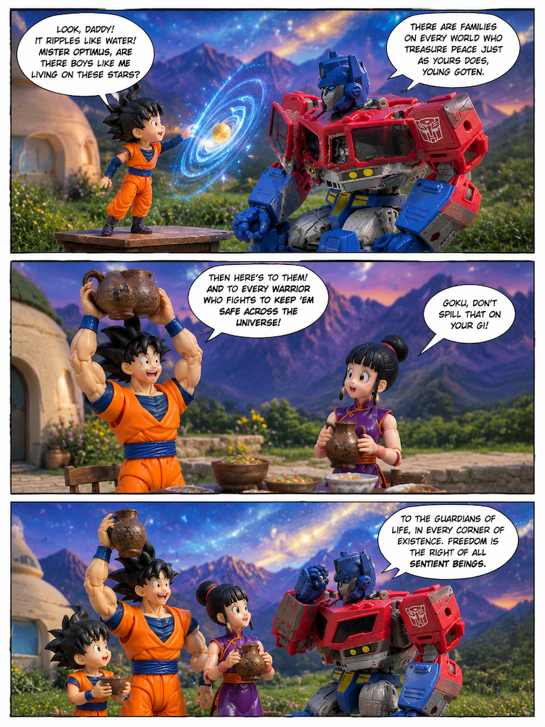 Dinner Under Cybertronian Stars (page 3 of 4)