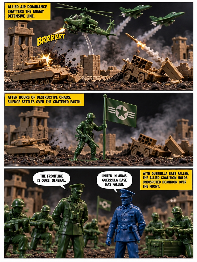 Strike on Guerrilla Base (page 4 of 4)