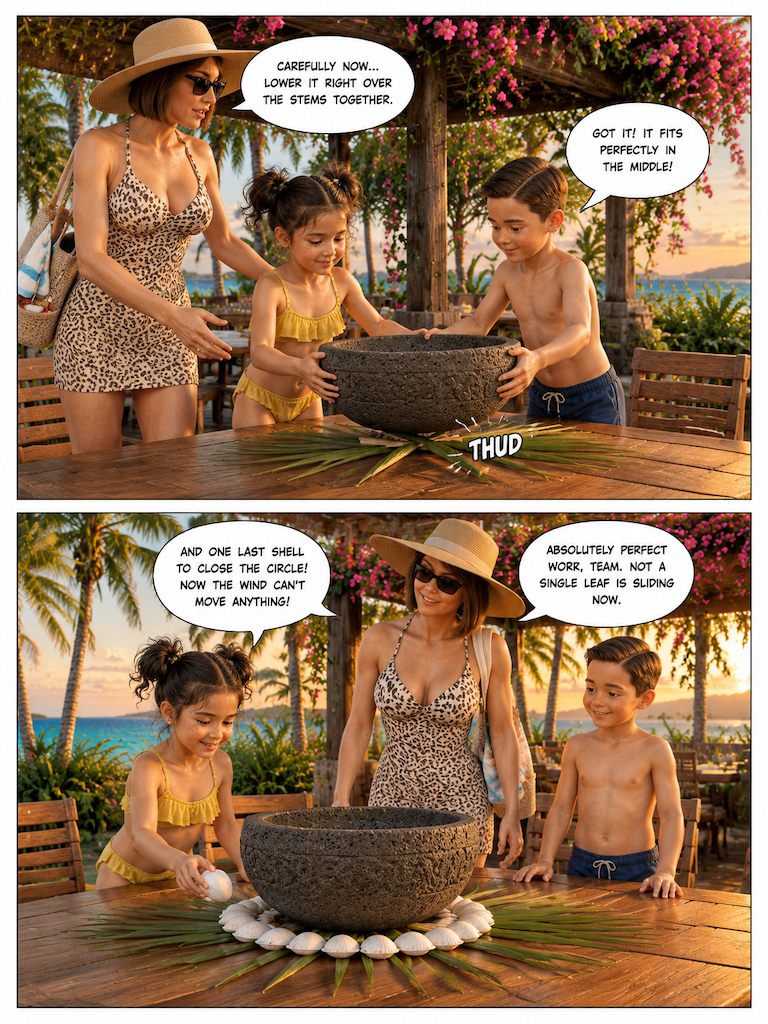Evening Table by the Sea (page 3 of 4)