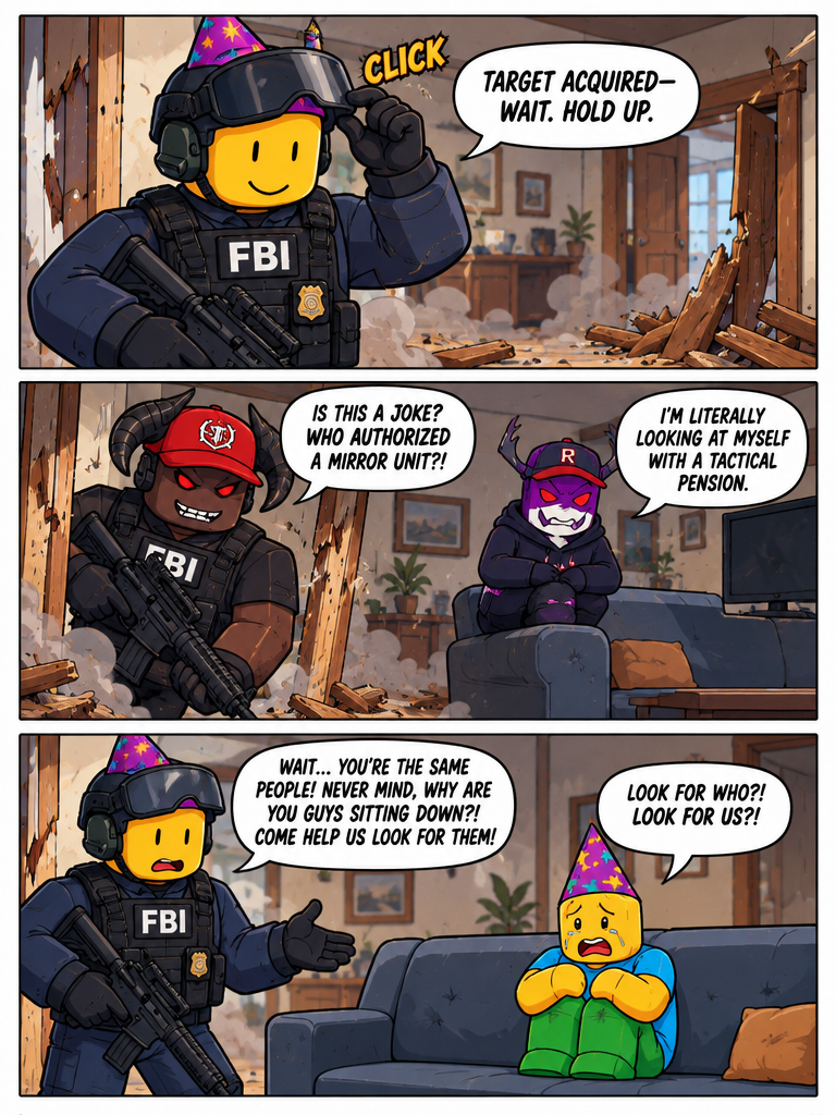 Lookalike Lockdown (page 3 of 4)