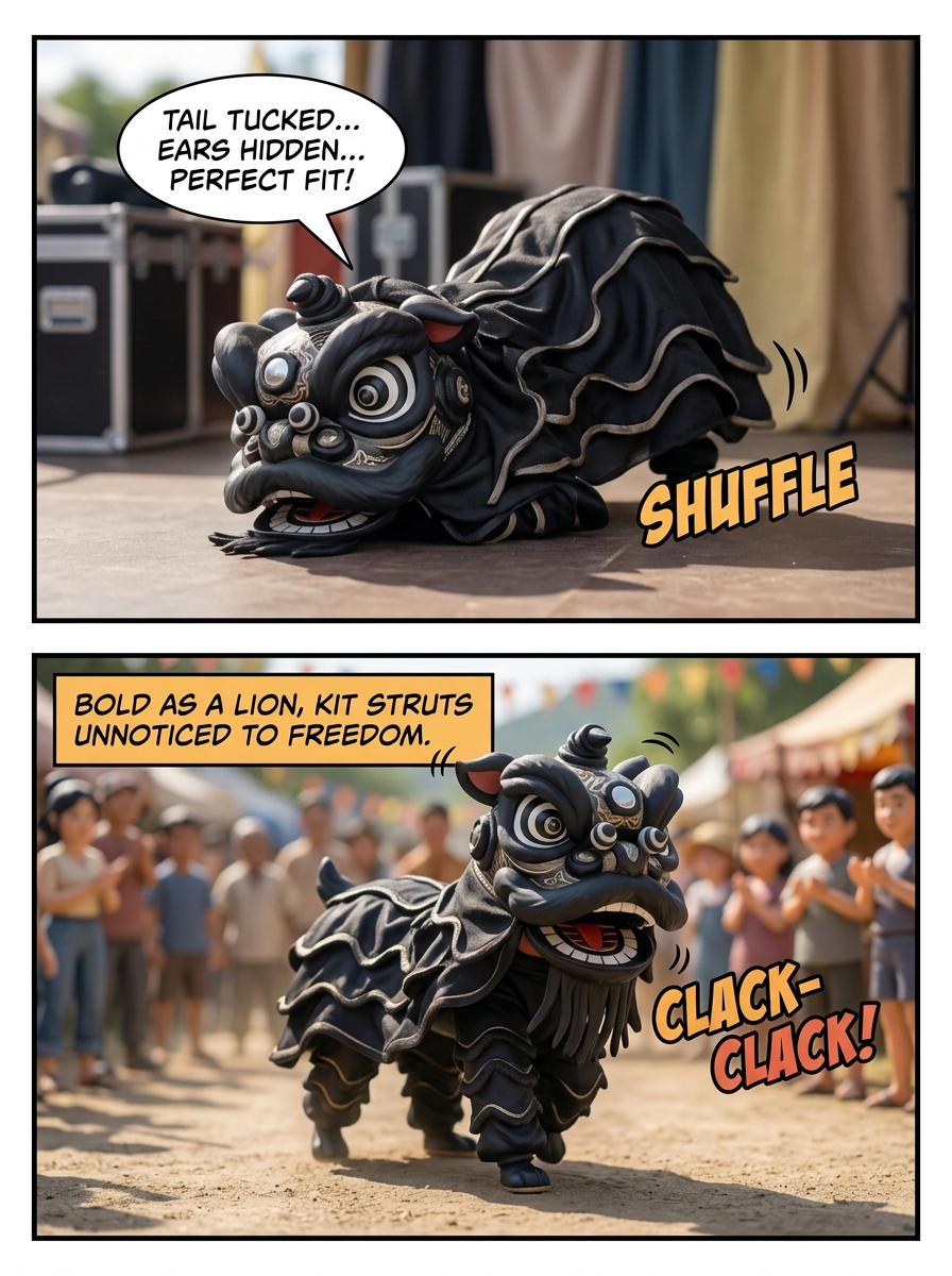 The Lion Dance Disguise (page 4 of 4)