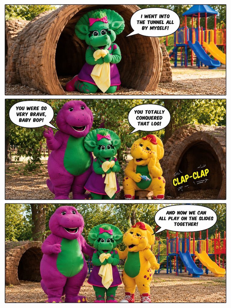 Baby Bop's Tunnel Rescue (page 4 of 4)