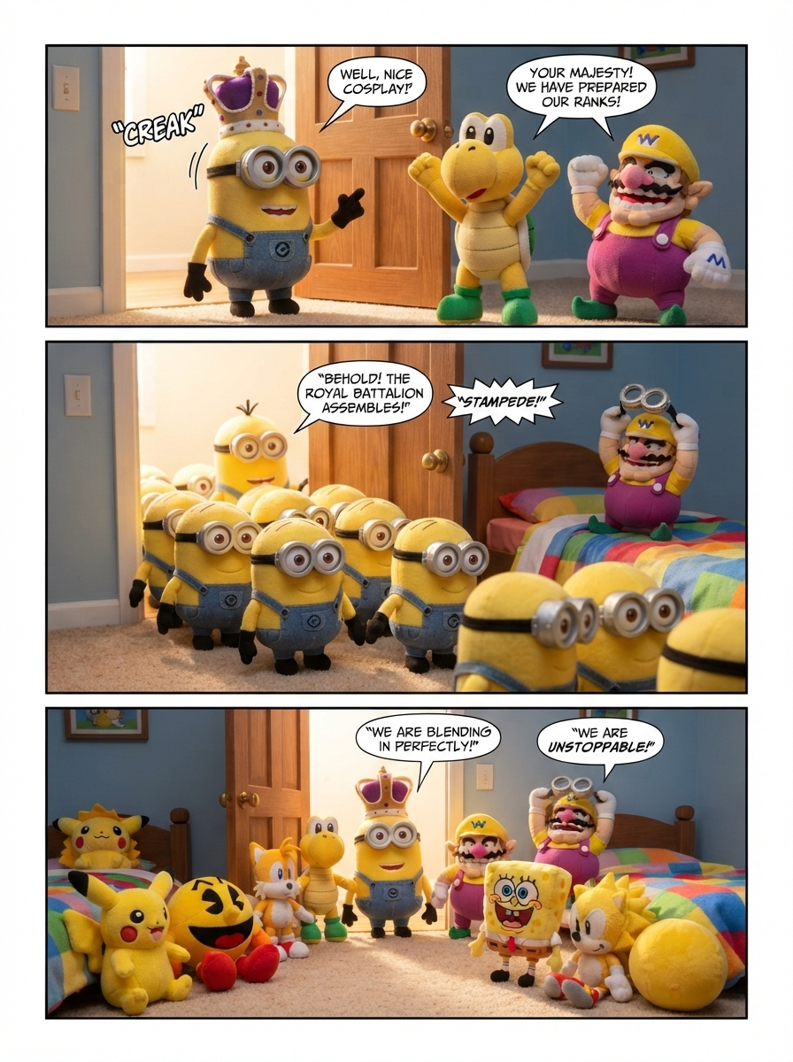 Minion Squad Mobilizes (page 3 of 4)