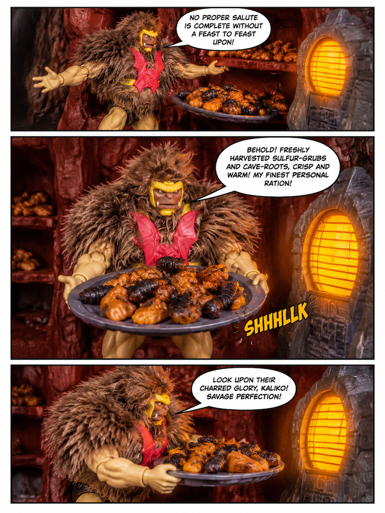 Grizzlor Shouts Out to Kaliko! (page 3 of 4)