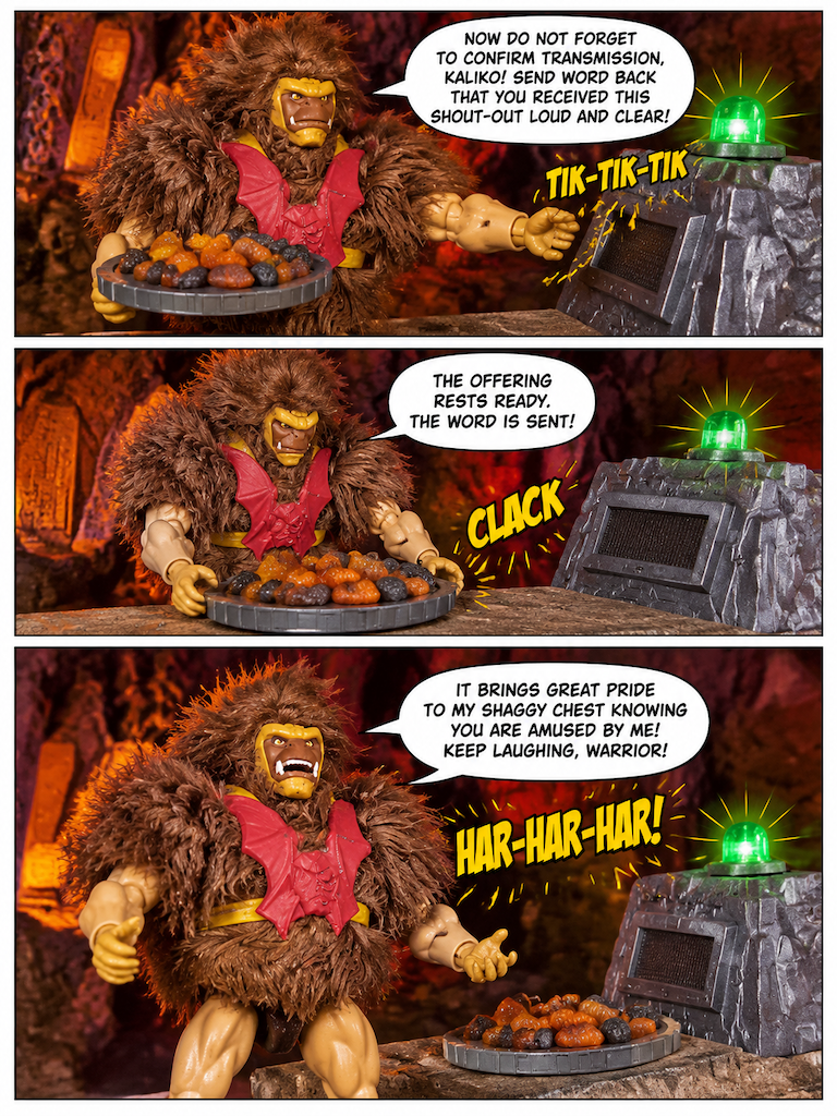 Grizzlor Shouts Out to Kaliko! (page 4 of 4)
