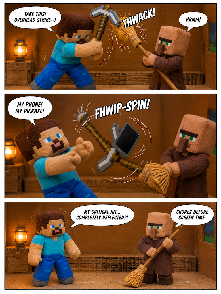 Final Battle And Steve's First Game Over (page 3 of 4)