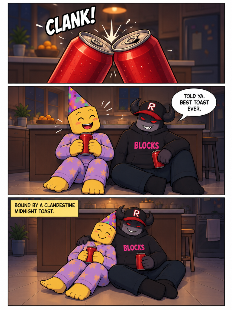 A Midnight Toast to That Clank (page 4 of 4)