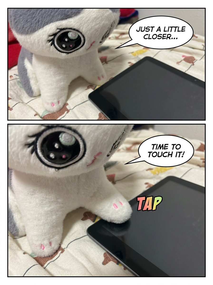 A Curious Paw on the Screen (page 2 of 4)